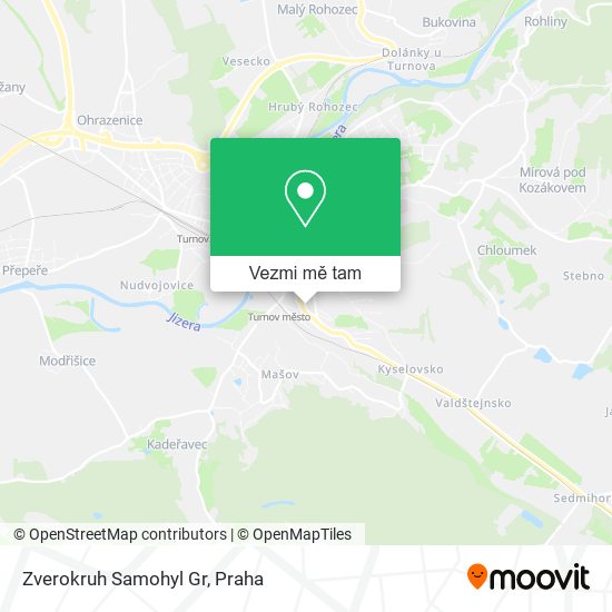 Zverokruh Samohyl Gr mapa