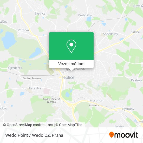 Wedo Point / Wedo CZ mapa