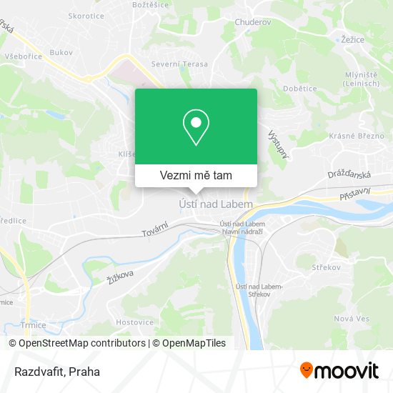 Razdvafit mapa