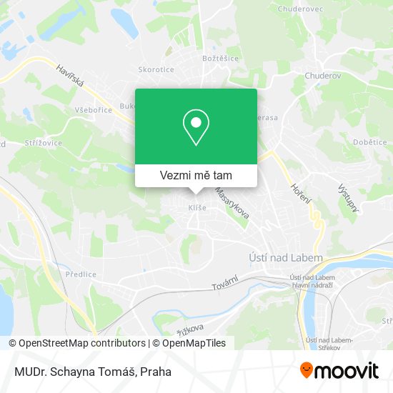 MUDr. Schayna Tomáš mapa