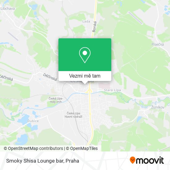 Smoky Shisa Lounge bar mapa