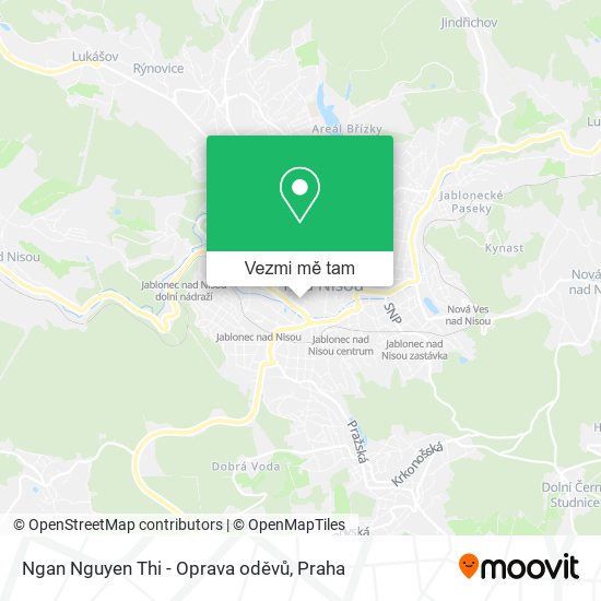 Ngan Nguyen Thi - Oprava oděvů mapa