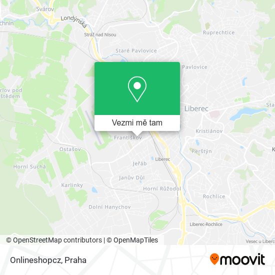 Onlineshopcz mapa