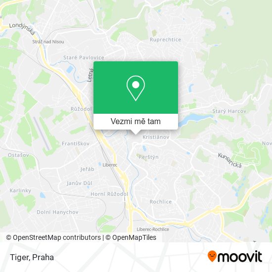 Tiger mapa