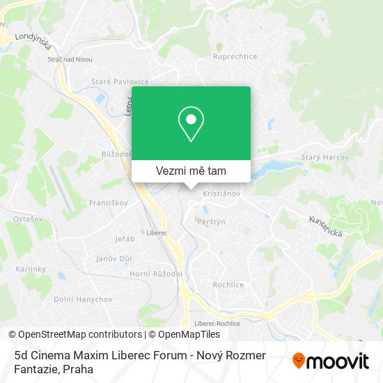 5d Cinema Maxim Liberec Forum - Nový Rozmer Fantazie mapa
