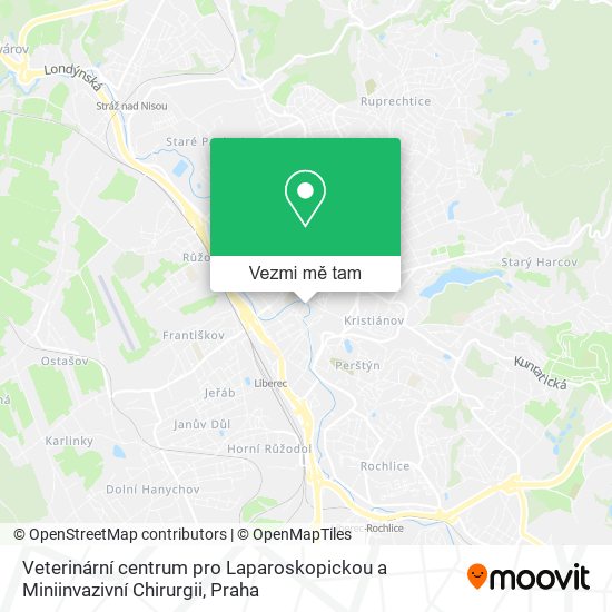 Veterinární centrum pro Laparoskopickou a Miniinvazivní Chirurgii mapa