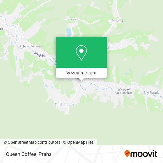 Queen Coffee mapa