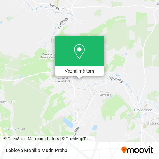 Léblová Monika Mudr mapa