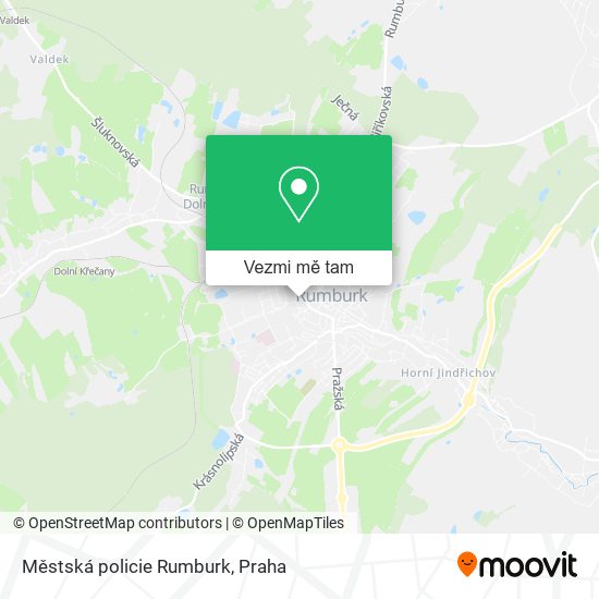 Městská policie Rumburk mapa