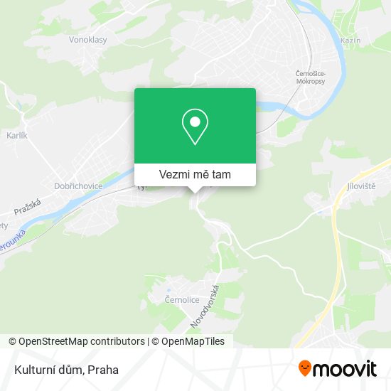 Kulturní dům mapa