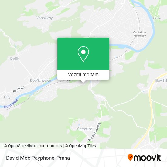 David Moc Payphone mapa