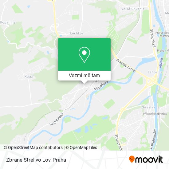 Zbrane Strelivo Lov mapa