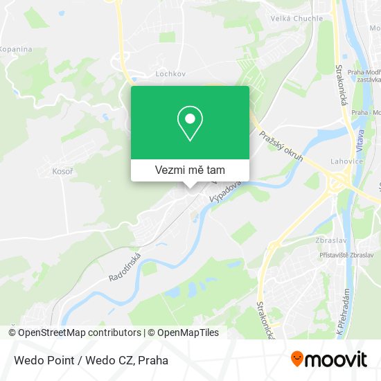 Wedo Point / Wedo CZ mapa