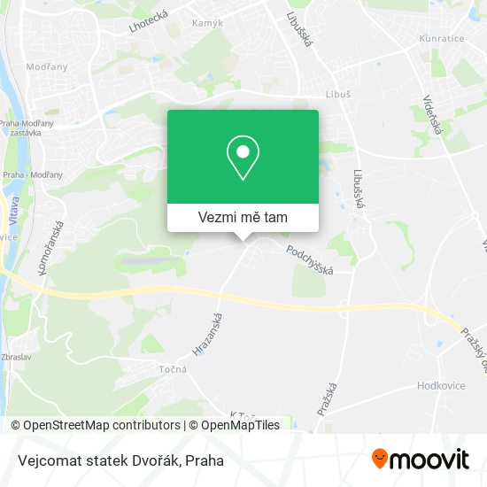 Vejcomat statek Dvořák mapa