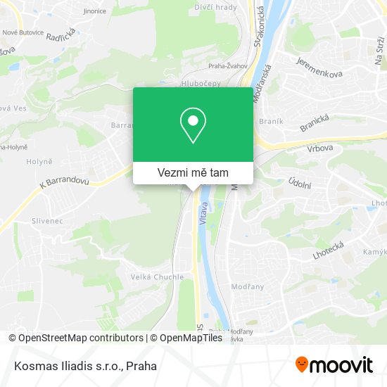 Kosmas Iliadis s.r.o. mapa