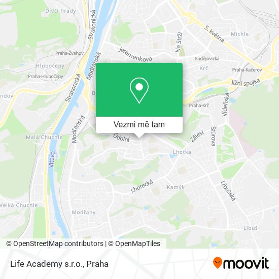 Life Academy s.r.o. mapa