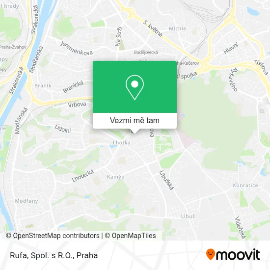 Rufa, Spol. s R.O. mapa