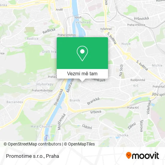 Promotime s.r.o. mapa