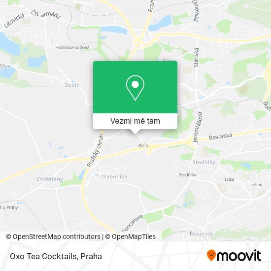 Oxo Tea Cocktails mapa