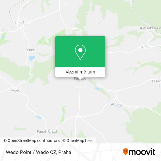 Wedo Point / Wedo CZ mapa