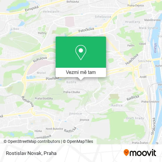 Rostislav Novak mapa