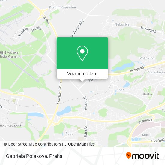Gabriela Polakova mapa