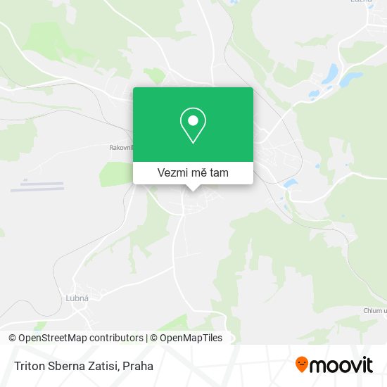 Triton Sberna Zatisi mapa