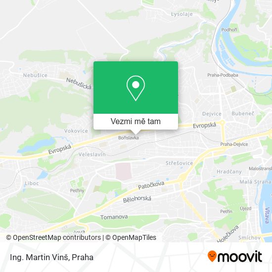 Ing. Martin Vinš mapa