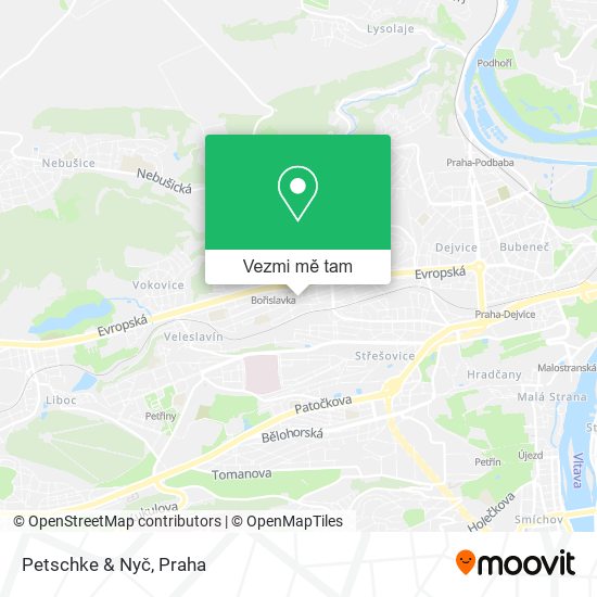 Petschke & Nyč mapa
