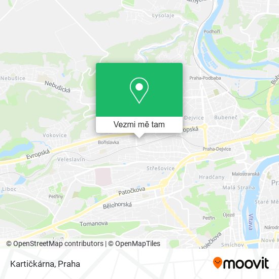 Kartičkárna mapa