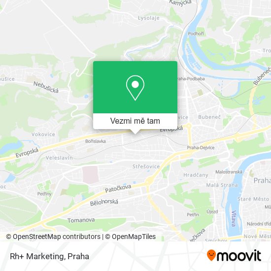 Rh+ Marketing mapa