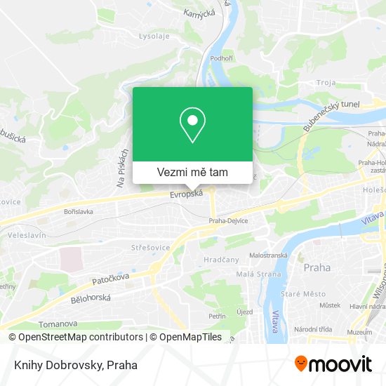 Knihy Dobrovsky mapa