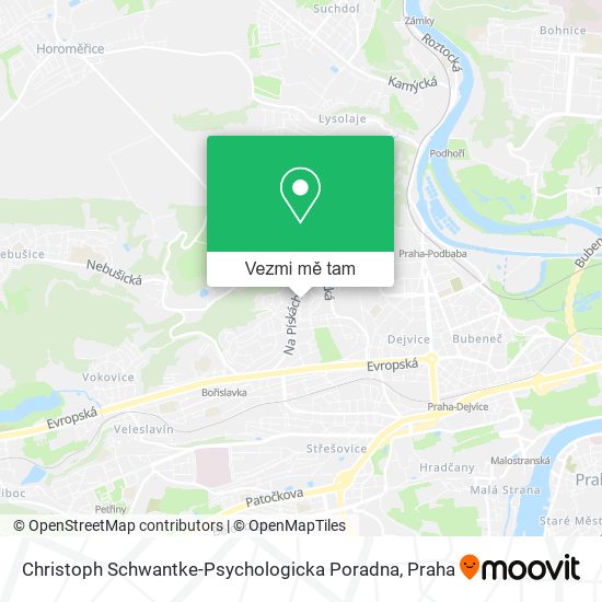 Christoph Schwantke-Psychologicka Poradna mapa