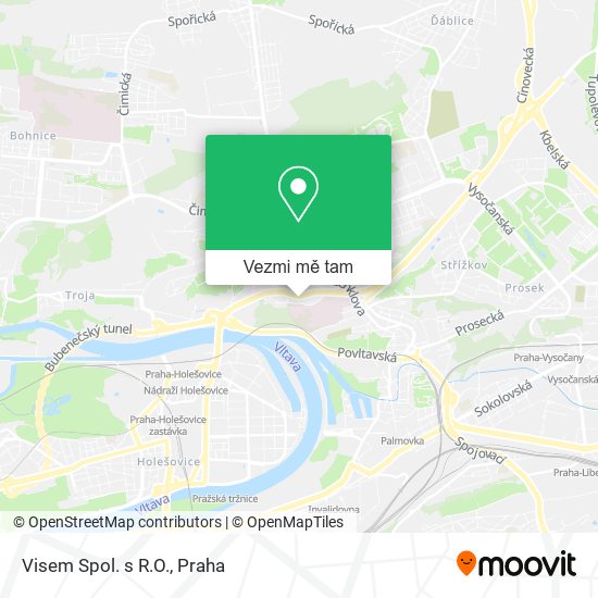 Visem Spol. s R.O. mapa