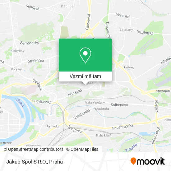 Jakub Spol.S R.O. mapa