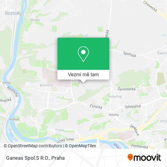 Ganeas Spol.S R.O. mapa