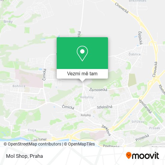 Mol Shop mapa