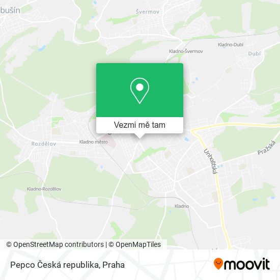 Pepco Česká republika mapa