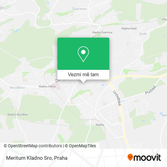 Meritum Kladno Sro mapa