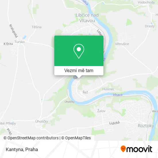 Kantyna mapa