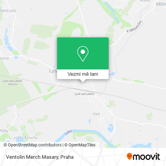 Ventolin Merch Masary mapa