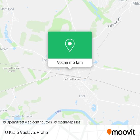 U Krale Vaclava mapa