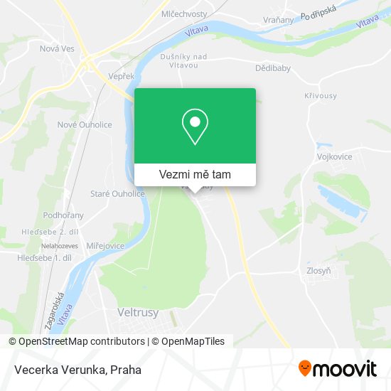 Vecerka Verunka mapa