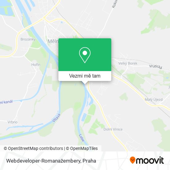Webdeveloper-Romanažembery mapa
