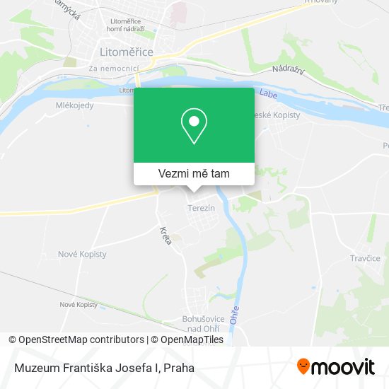 Muzeum Františka Josefa I mapa
