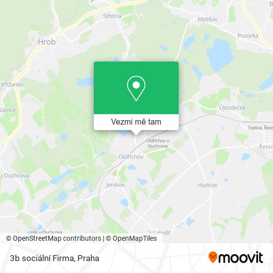 3b sociální Firma mapa