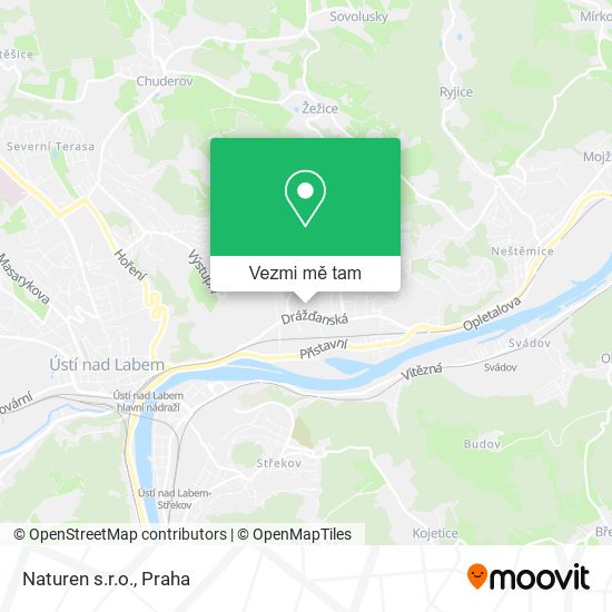 Naturen s.r.o. mapa