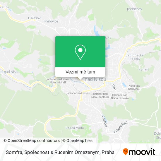 Somfra, Spolecnost s Rucenim Omezenym mapa