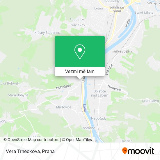Vera Trneckova mapa