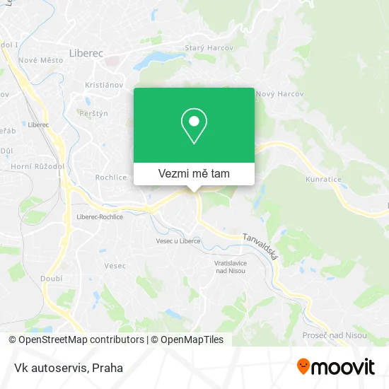 Vk autoservis mapa